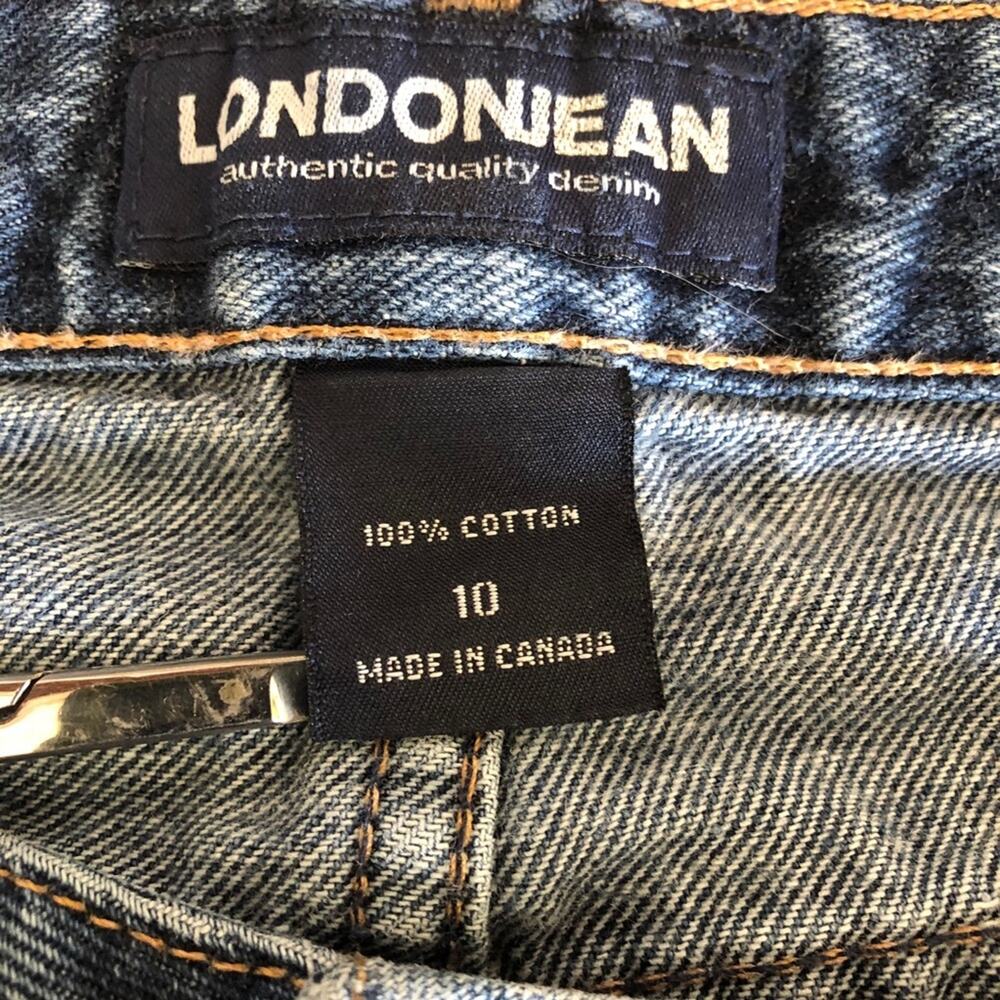 London Jean high rise med wash straight leg jeans - Picture 7 of 8